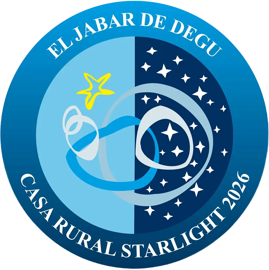 Sello Casa Rural Starlight 2026 de El Jabar de Degu